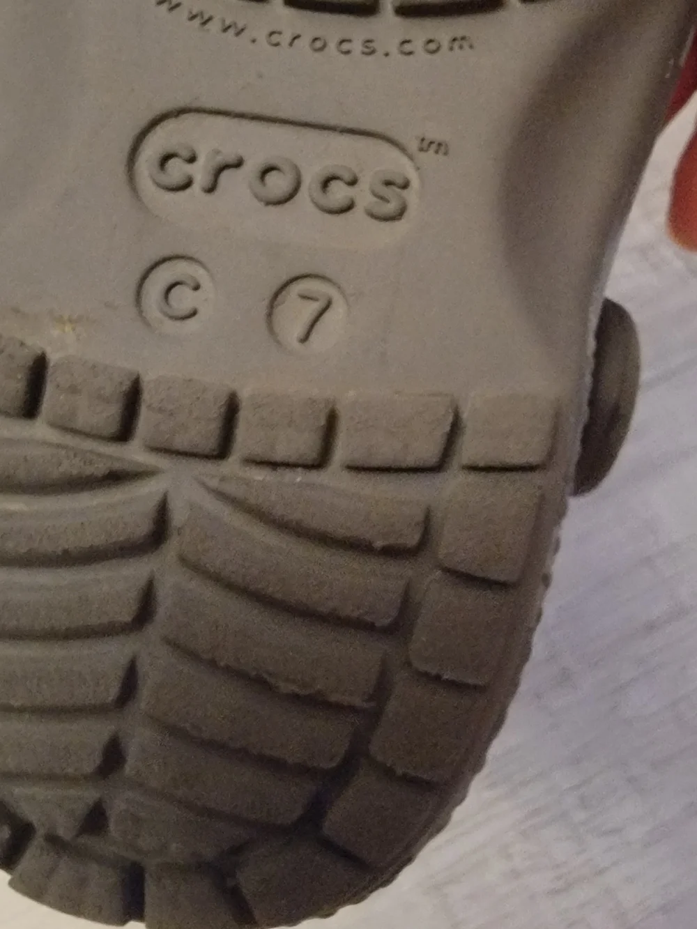 CROCS Kids' Gray Camouflage Clog Sandals with Charms